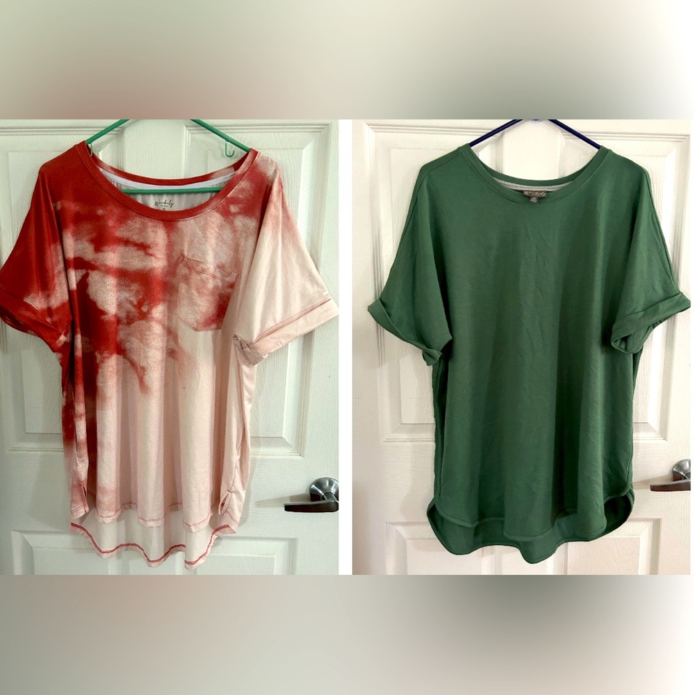 Wonderly Short Sleeve Tunics